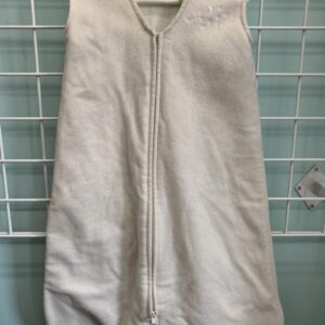 Size 06/12 Month - White Fleece Halo Sleep Sack