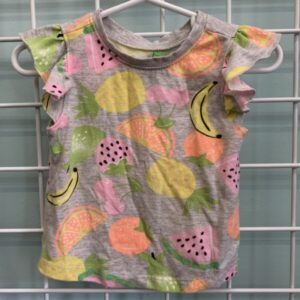 Size 18 Month - Grey Fruit Shirt