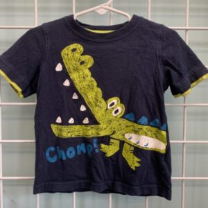 Size 24 Month - Blue Chomp Shirt
