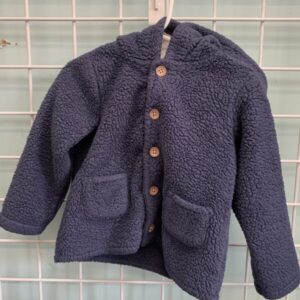 Size 24 Month - Blue Sherpa Jacket