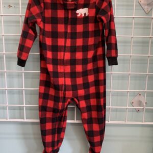 Size 2T - Red/Black Sleeper