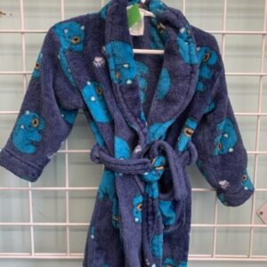 Size 2T - Blue Bear Robe