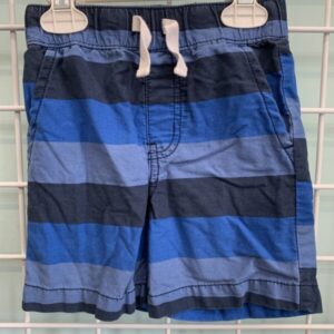 Size 2T - Blue Stripe Short