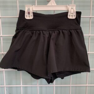 Size 7/8 - Black Yoga Shorts