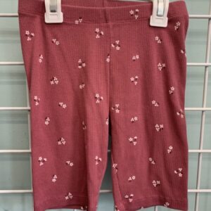 Size 8 - Pink Floral Bike Short