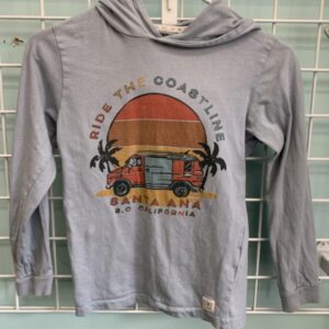 Size 8 - Blue Ride the Coastline Shirt