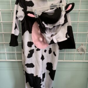 Costume: Size 2 Toddler - White/Black Cow