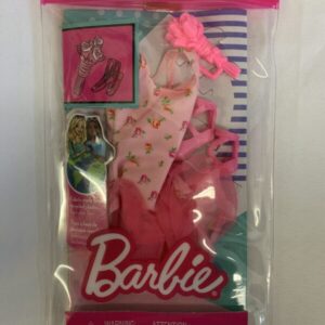 Toy:  Barbie Outfit - Pink Floral Dance (New)