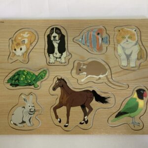 Puzzle: 09 pc. Animal Wooden