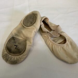 Dance Shoes - Size 10.5 Toddler, Pink Ballet Slipper
