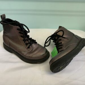 Boots - Size 03 Youth, Purple Combat Boot