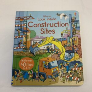 Board Book - Usborne, Look Inside Construction Site