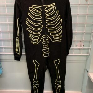 Size 10/12 - Black Skeleton Sleeper