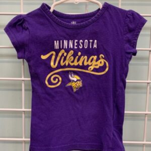 Size 2T - Purple Minnesota Vikings Shirt
