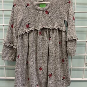 Size 2T - Grey Floral Gap Dress