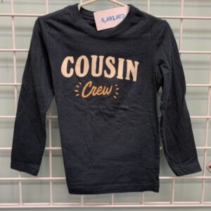 Size 3T - Blue Cousin Crew Shirt (New)