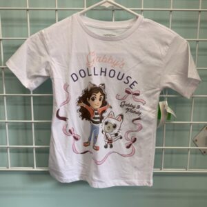 Size 4/5 - White Gabby Shirt (New, but has stain)
