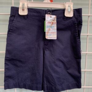 Size 4T - Blue Canvas Short (New)
