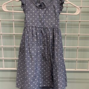 Size 5T - Blue/White Bee Dress