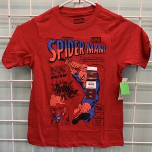 Size 6/7 - Red Spider Man Shirt (New)