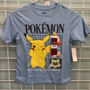 Size 6/7 - Blue Pokémon Shirt (New)