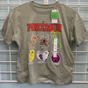 Size 7/8 - Green Pokémon Shirt (New)