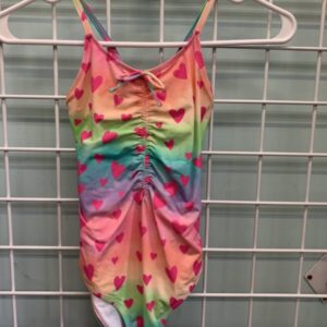 Size 8 - Rainbow Heart Hatley Swimsuit