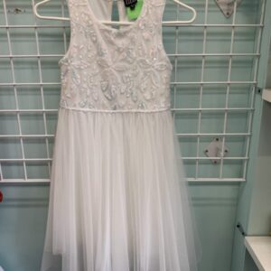 Size 10 - White Sequin Dress