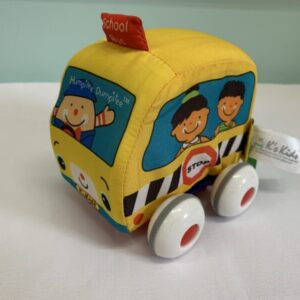 Toy:  Melissa & Doug K's Kids: Pull Back Cars - School Bus