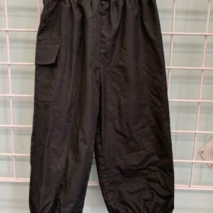 Size 3T - Black Windbreaker Pant