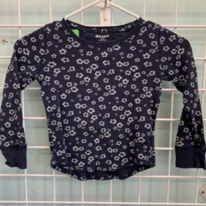 Size 6/7 - Blue Flower Shirt