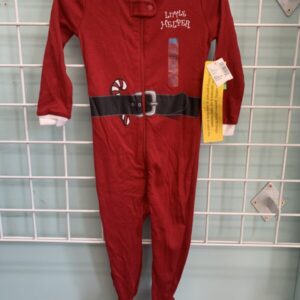 Size 18/24 Month - Red Santa's Little Helper PJ Sleeper (New)