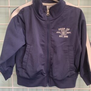Size 24 Month - Blue/White Athletic Jacket
