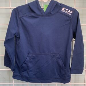 Size 2T - Blue Hooded Gap Shirt