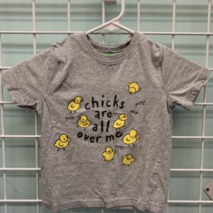 Size 4T - Grey Chicks Are All Over Me Shirt