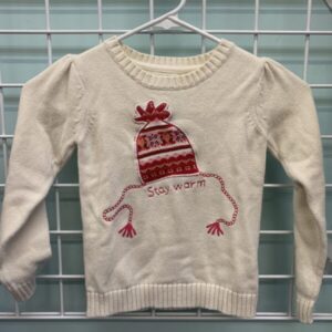 Size 5 - Cream Stay Warm Sweater