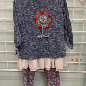 Size 6 - Blue Floral Set