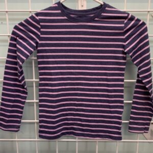 Size 6/6x - Purple Stripe Shirt