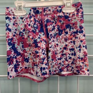 Size 7 - Pink/White Splatter Short