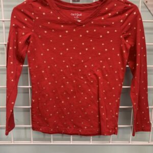 Size 7/8 - Red/Gold Star Shirt