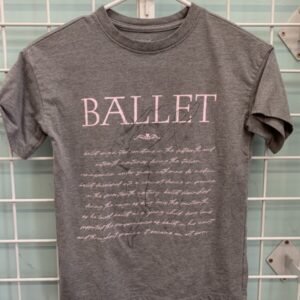 Size 8 - Grey Ballet Shirt
