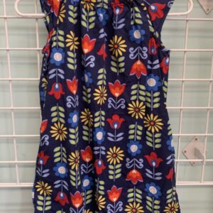 Size 10 - Blue Flower Hanna Dress