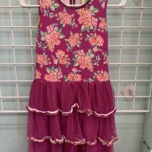 Size 10 - Pink Flower Matilda Jane Dress
