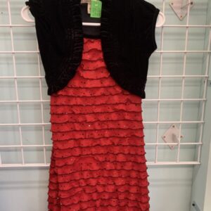 Size 10 - Black/Red Dress