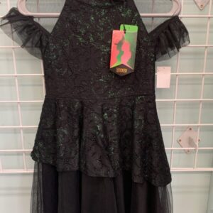 Size 10/12 - Black/Green Wicked Dress (New)