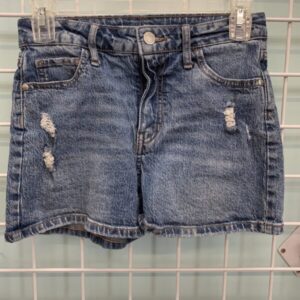 Size 10/12 - Blue Distressed Jean Short