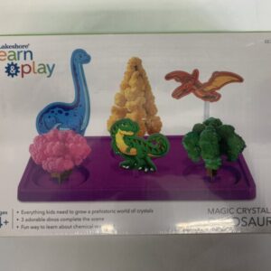 Toy: Lakeshore Learn & Play, Magic Crystal Dinosaurs (New)