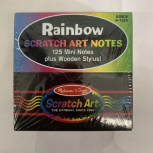 Toy: Rainbow Scratch Art Notes (New)