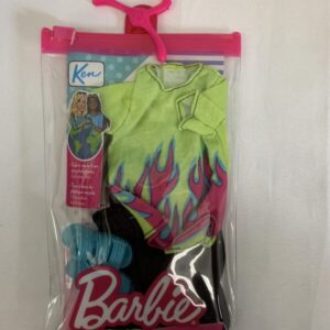 Toy: Barbie Ken Outfit - Flames (New)