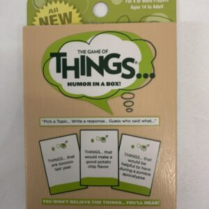 Game: Things...Humor in a Box (New)